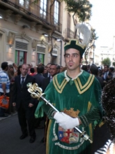 PROCESION DE LA VIRGEN DEL MAR EN LA FERIA DE ALMERIA.